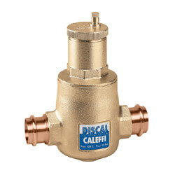 551067A CALEFFI DISCAL AIR SEPARATOR 1-1/4" PRESS