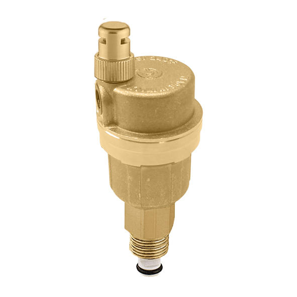 NA502740A CALEFFI AUTO. AIR VENT 1/2" NPT MALE W/CHK, HYG R