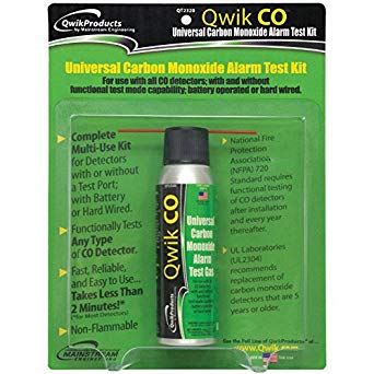 QT2320 QWIK CO - UNIVERSAL CARBON MONOXIDE TEST KIT (5)