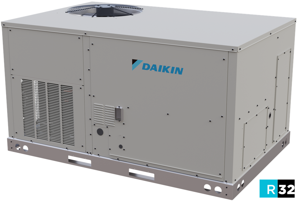 DSG0481DH00001S DAIKIN 4T, PACKAGE UNIT, R32, GAS/ELECT, 115K BTU, 230V, 1PH, RDS, 13.7/11.8 SEER2/EER2