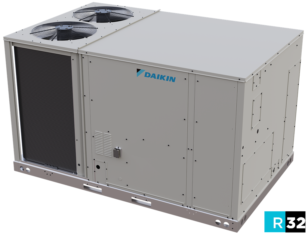 DSG0903DH00001S DAIKIN 7.5T, PACKAGE UNIT, R32, GAS/ELECT, 225K BTU, 230V, 3PH, RDS, 16.0/12.0 IEER/EER