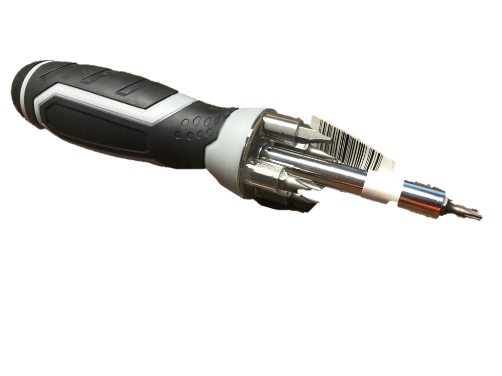RSCLIGHTDRIVERPLUS LIGHT DRIVER PLUS, 100 LUMEN LIGHT AND SCREWDRIVER COMBO, INCLUDES FIVE BITS AND AAA BATTERIES