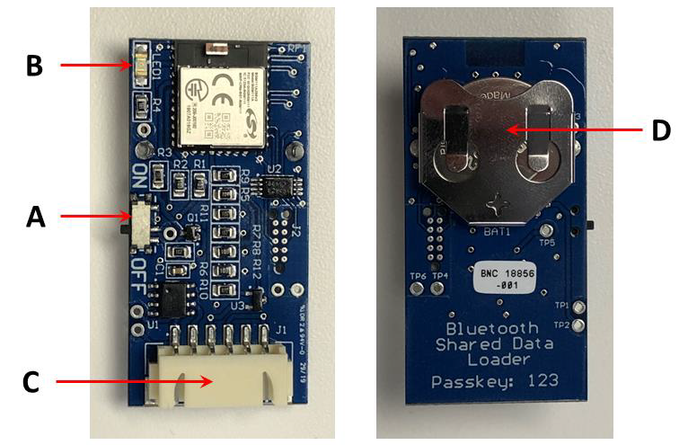 BTSDL01 BLUETOOTH SHARED DATA LOADER
