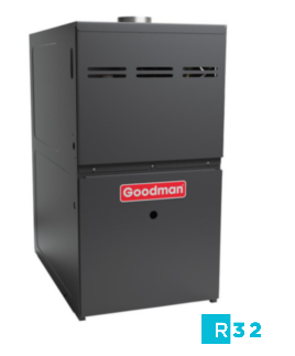 GR9S801005CN GOODMAN GAS FURNACE, 100K SINGLE STAGE 80%, UPFLOW, 21" W, R32 READY