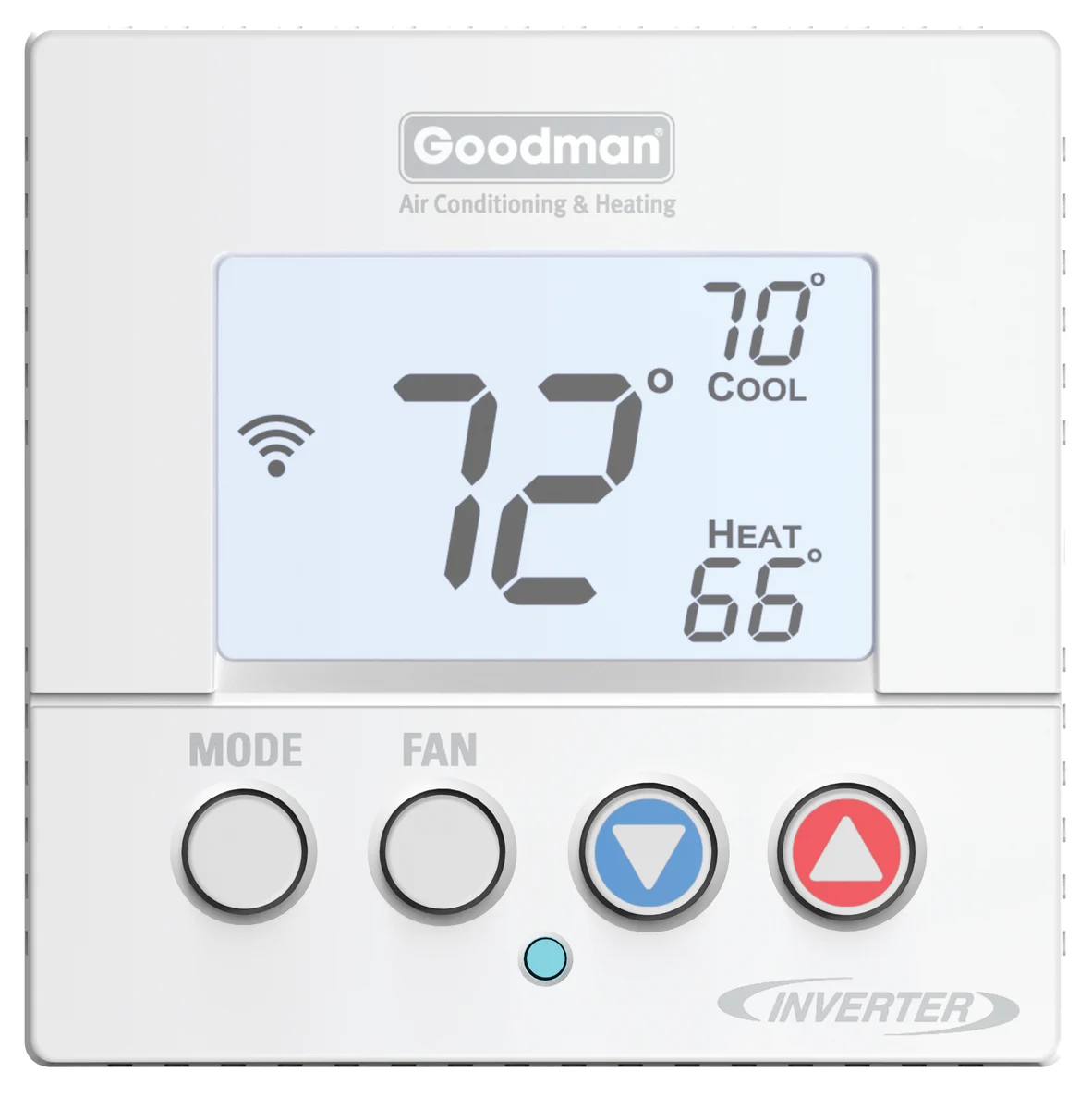 GTST-CW-WH-A GOODMAN SMART THERMOSTAT 4H/2C WI-FI