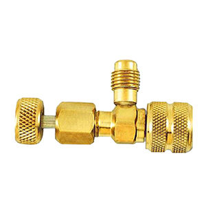 CD2060 1/4" FEMALE FLARE THUMBSCREW CORE DEPRESSOR
