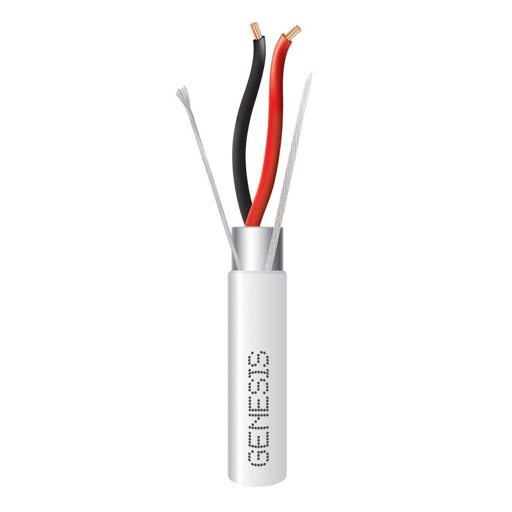 32140312 WIRE, 18/2 STRANDED SHIELDED, 250' NATURAL