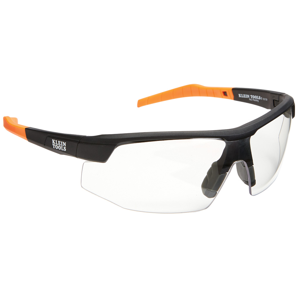 60159 KLEIN STANDARD SAFETY GLASSES, CLEAR LENS