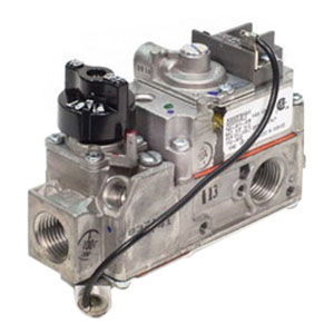 710-502 GAS VALVE MILLIVOLT 1/2" X 1/2" WITH SIDE TAPS