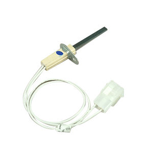 768A-844 WHITE-RODGERS SILICON NITRIDE 80V HOT SURFACE IGNITOR, WITH WHITE TEFLON COATED LEADS, STEATITE INSULATOR WITH ZINC PLATED MOUNTING TAB, 2 TERMINAL AMP RECEPTACLE WITH .084" FEMALE SOCKET, MUST BE USED WITH HOT SURFACE IGNITION FOR RESIDENTIAL FURNACES (SILICON NITRIDE REPLACEMENT ONLY) REPLACES LENNOX 768A-4 (41K5601 & LB-109261A)