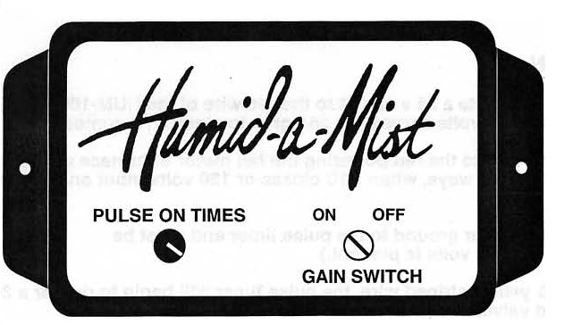 HUM100 HUMID-A-MIST HUMIDIFIER