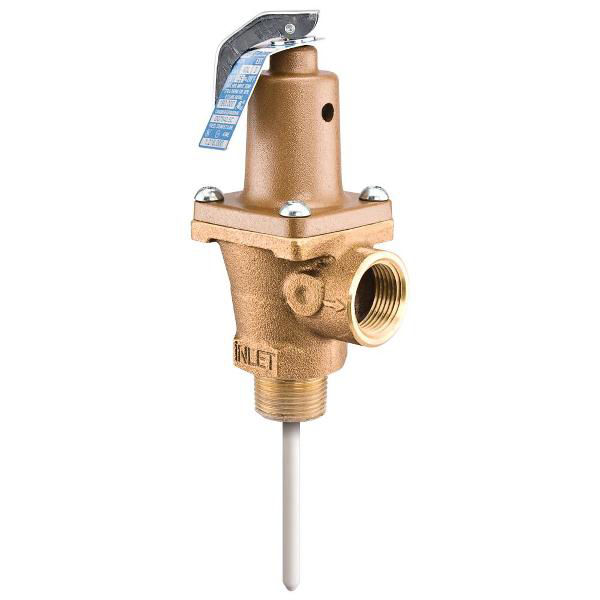 LF40XL-8-150 T&P RELIEF VALVE 3/4" 150# (WATTS 0121421)
