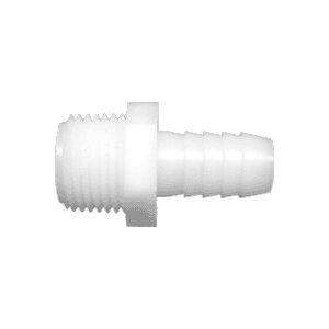 TAA1612 ADAPTER, 1/2 MPT X 3/8 BARB (100)