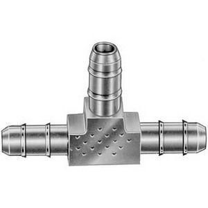 CCT1612B 1/4" BARB TEE (25)