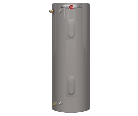 PROE40 1 RH95 MH RHEEM WATER HEATER, RESIDENTIAL 40GAL MFG HOUSING ELECTRIC 240V/1P 4500W DRY FIRE RE SS UPR/RE SS LWR, 06T06P00L (Short unit)
