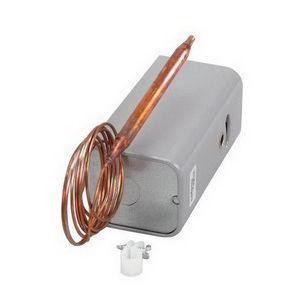 1609-101 REFRIGERATION TEMPERATURE CONTROL, -30F TO 90F RANGE, 3-1/2F TO 40F ADJUSTABLE DIFFERENTIAL, 5' CAPILLARY, SPST, CLOSE ON RIS E