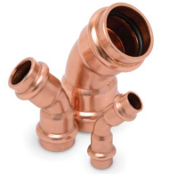 MZK-45E10-HNBR ZOOMLOCK MAX PRESS FTG, 5/8" 45 DEGREE ELBOW (3)