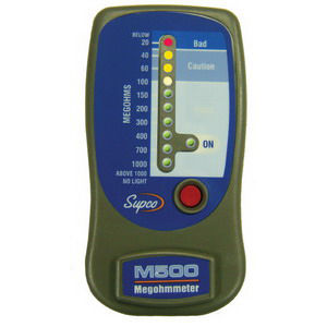 M500 ELECT. MEGOHMETER / INSULATION TESTER-TEST MOTOR WINDINGS(S)