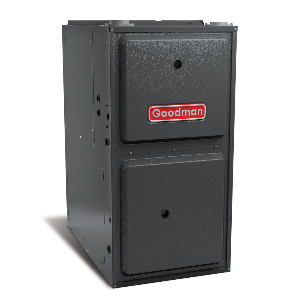GRVT961005CN GOODMAN GAS FURNACE, 100K VAR SPD, 97.5% EFFICIENT 2-STG, UPFLOW, 21" W, R32 READY