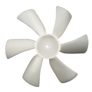 FB601 FAN BLADE 6" 6BL CW 3/16" HUB PLASTIC