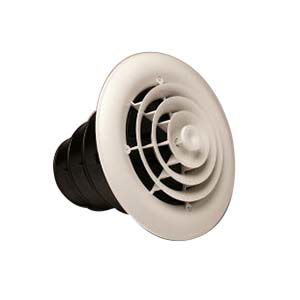 MV360S CEILING DIFFUSER WITH ROUND GRILLE WITH DAMPER 4" TO 6" DUCT (81901) (6)