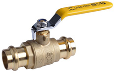 P8770 3/4" PRESS COPPER BALL VALVE (6)