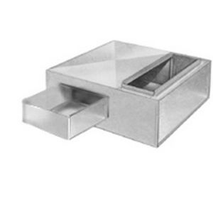 SBF36 RETURN AIR SUPPORT BOX WITH FILTER RACK 36X26X15 10X25 RETURN OPENING