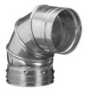 5REA90 5" B-VENT 90 DEG ADJUSTABLE ELBOW (12) (016208 )