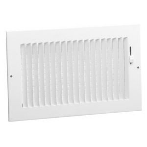 68120X6 SIDEWALL OR CEILING REGISTER 20X6 (WHITE)
