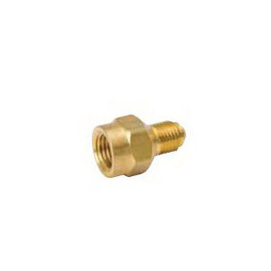 UR3-810 1/2 x 5/8 BRASS FITTING, FEMALE FLARE X FLARE ADAPTER W/COPPER GASKET (10) PKG, 12FFLX58MFL EXTERNAL FLARE