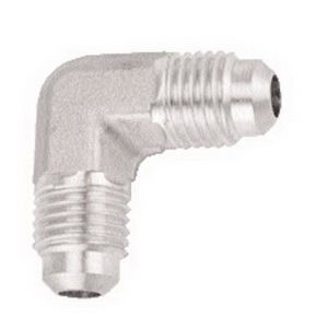 E2-6 3/8 BRASS FITTING, FLARE ELL (5) PKG, 38FLL A00146