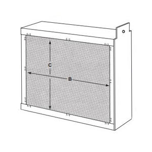 FR2000-100 FILTER 26X20X5 WHITE RODGERS MERV8