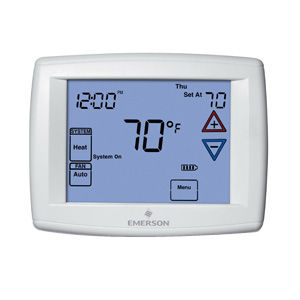 1F97-1277 90 SERIES BLUE TOUCHSCREEN PREMIUM UNIVERSAL (1H/1C)PROGRAM CHOICES: 7 DAY, 5+1+1 DAY OR NON-PROGRAMMABLE DIGITAL THERMOSTAT, BACKLIT DISPLAY, 24 VOLT,