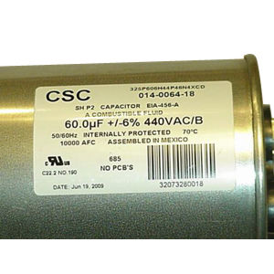 914-0037-22 RUN CAPACITOR 60 MFD 440V