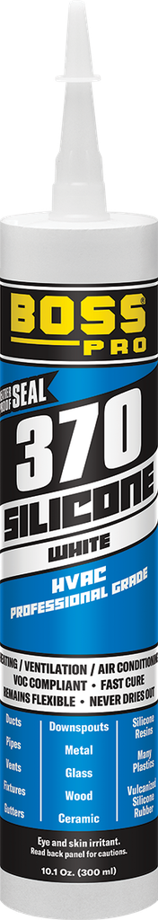 142275 WHITE SILICONE SEALANT 10 OZ (12)