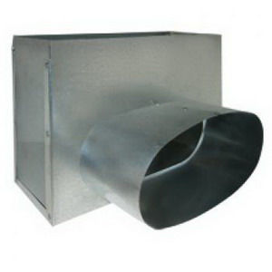 SOV3554X12X7 #355-4X12X7 90 DEGREE OVAL REGISTER BOOT (12 )