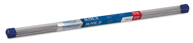 95150 SIL-FOS 15 .050 X 1/8" STICK-28 15% SILVER BRAZING ROD (25)