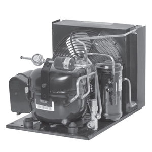 DJWL-C150-TAC-020 COPELAMETIC WATER COOLED CONDENSING UNIT 230V 3PH R404A LOW TEMP