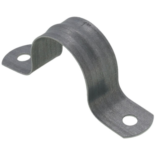 R232200 1-1/2" TWO-HOLE STRAP GALV.(50)