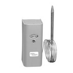 1609-103 REFRIGERATION TEMPERATURE CONTROL, -30F TO 90F RANGE, 3-1/2F TO 40F ADJUSTABLE DIFFERENTIAL, SPST, CLOSE ON RISE, 10' CAPILLARY