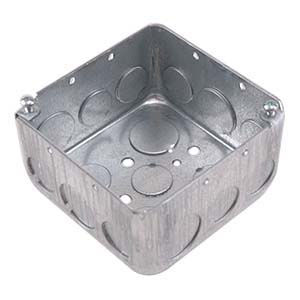 PI363 4" SQ ELEC BOX 2 1/8 DEEP