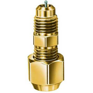 A31424 1/4" SAE UNION W/FLARE NUT PKG/3