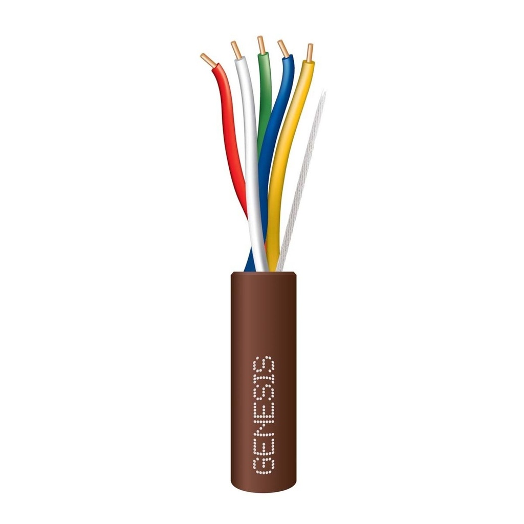 185 THERMOSTAT WIRE 5 CONDUCTOR 18 AWG 250 FT ROLL UL CL2 (4713)