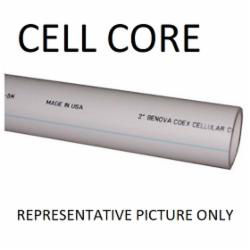 CELL CORE 3"X 10' PVC CELLULAR CORE 3" PVC PIPE - NOT APPROVED FOR CAT IV APPLIANCE VENTING