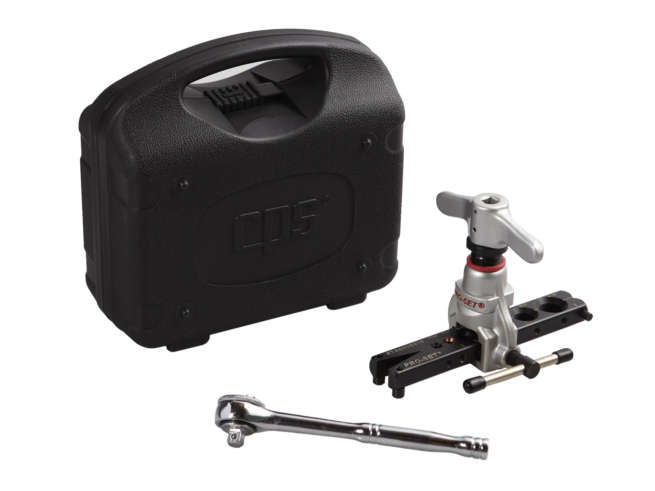 FT800FN CONCENTRIC FLARING TOOL CLUTCH TYPE FEED W/ECCENTICALLY DRIVEN CONE 3/16"-3/4" TUBING, INCLUDES CASE