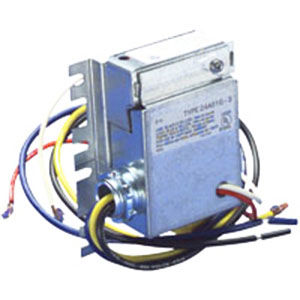 24A05Z-1 LEVEL-TEMP SILENT OPERATOR FOR LOW VOLTAGE CONTROL OF ELECTRIC HEAT, 277 VAC, 60HZ INPUT, SPST, NORMALLY OPEN, 45 SECOND DELA Y