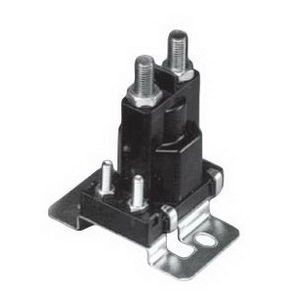 120-105711 SOLENOID, SPNO, 12 VDC ISOLATED COIL, 16 OHMS COIL RESISTANCE, CONTINUOUS DUTY, NORMALLY OPEN CONTINUOUS CONTACT RATING 100 AMPS, INRUSH 400 AMPS