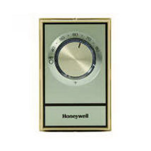 T498B1553 THERMOSTAT LINE VOLTAGE ELECTRIC HEAT LESS THERMOMETER DPST