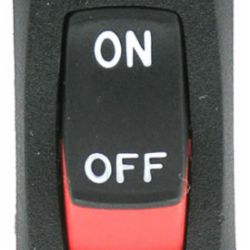 F876-0202 ELECTRONIC AIR CLEANER SWITCH, ROCKER FOR XXC13T-0102, XXC24M-390, XXC24M-410