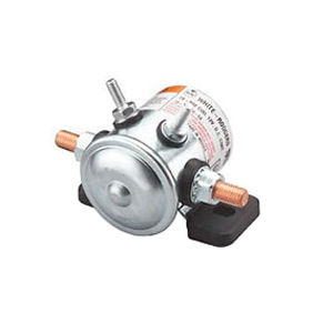 70-111224 SOLENOID, SPNO, 12 VDC ISOLATED COIL, CONTINUOUS DUTY, NORMALLY OPEN CONTINUOUS CONTACT RATING 80 AMPS, INRUSH 400 AMPS, NORMALLY CLOSED CONTINUOUS CONTACT RATING 60 AMPS, INRUSH 60 AMPS